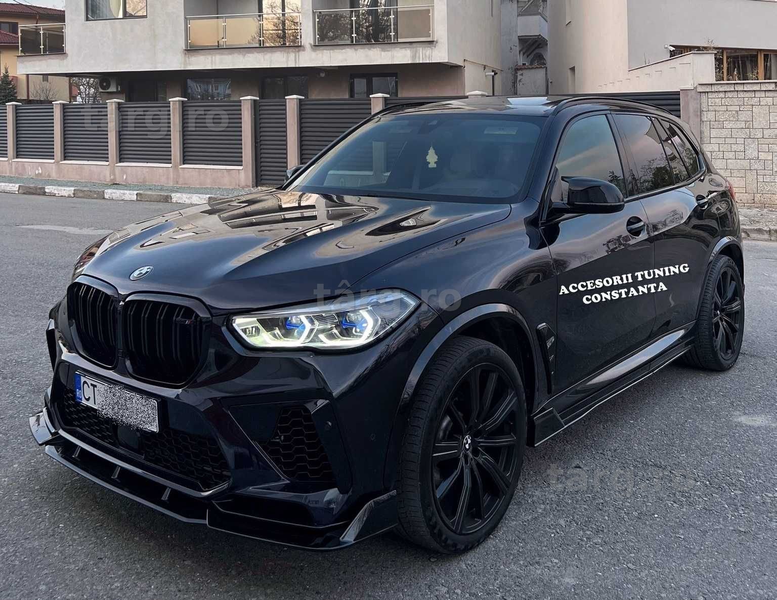 Capace Oglinzi Tip Batman - BMW G01 G02 G05 G06 G07 Negru Lucios