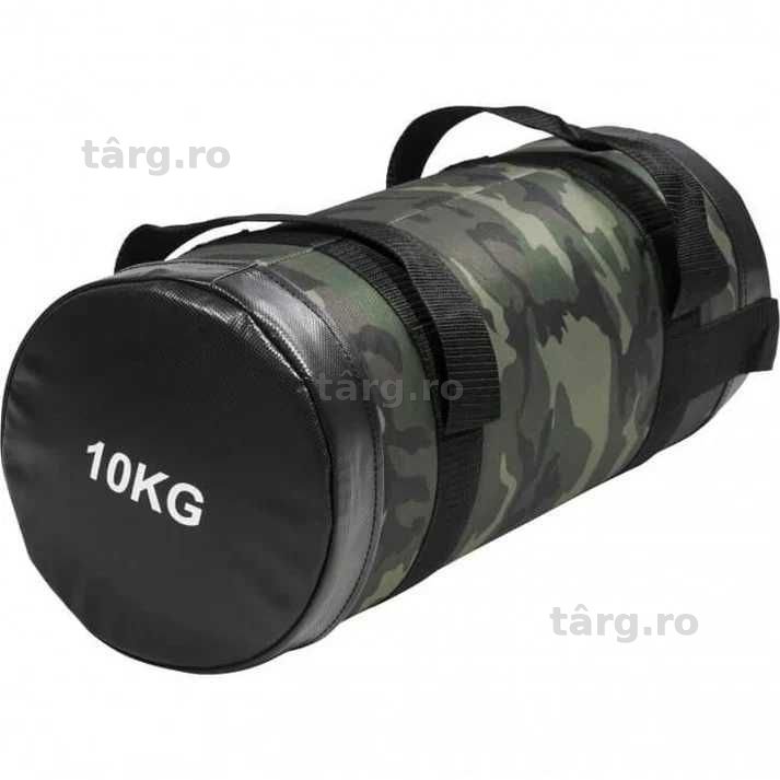 Sac umplut cu nisip, camuflaj, greutate 10 kg