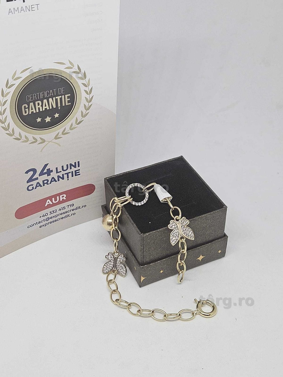 Bratara aur 14k 7.61gr (52768 AG1/30 Pacurari 2) Garantie 2 ani!