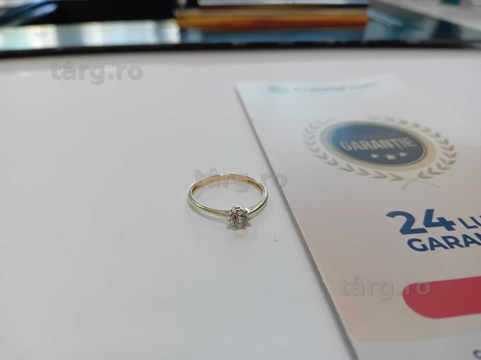 (AG33) Inel Aur 14K / Garantie 2 Ani.