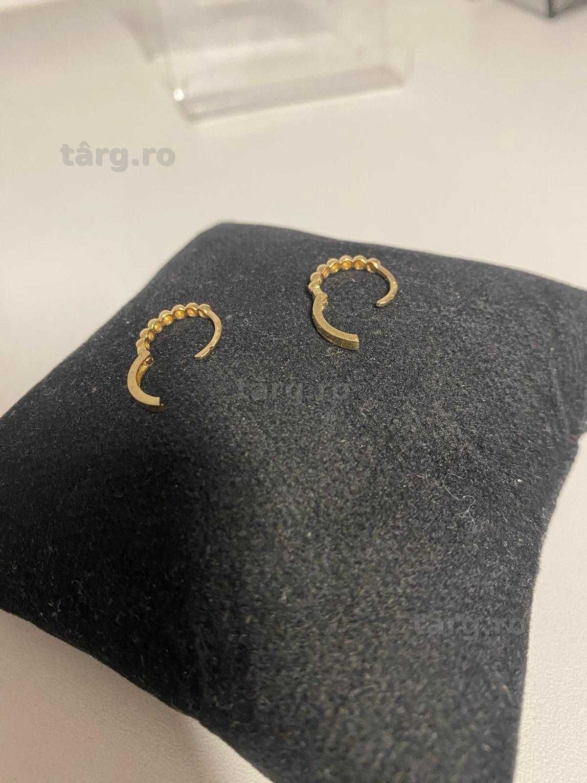 Cercei Aur 14k 1.42g (AG15 Gara 1 B54362.50) Garantie 2 ani!