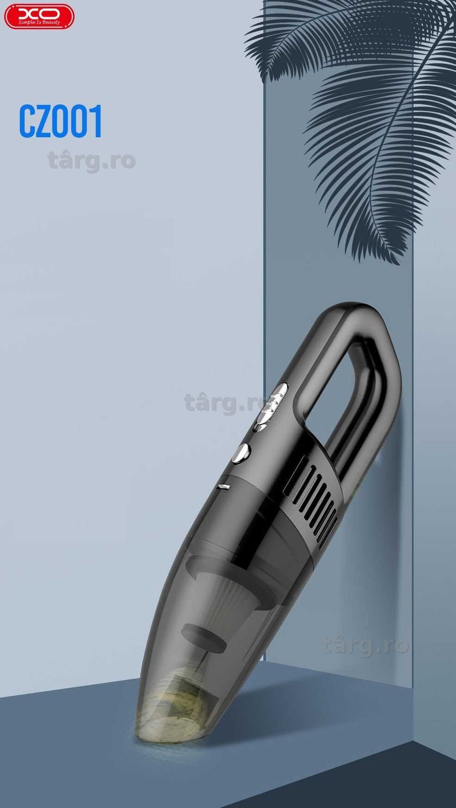 Aspirator Auto, Putere 120W, Ultra Aspirare, Negru 4