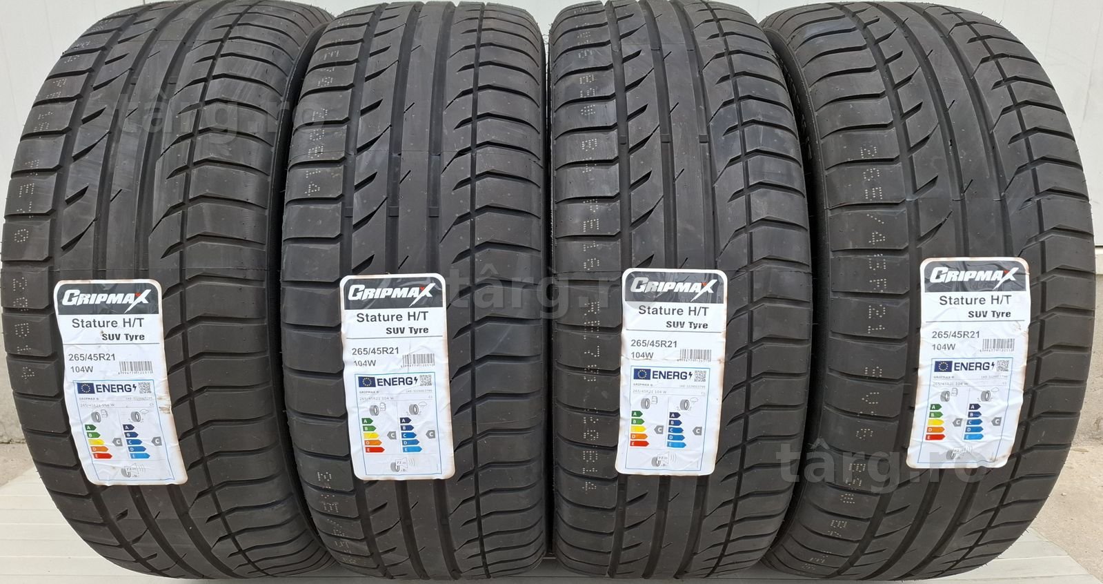 265/45 R21, 104W, GRIPMAX Stature H/T, Anvelope de vara 4X4 PROMO