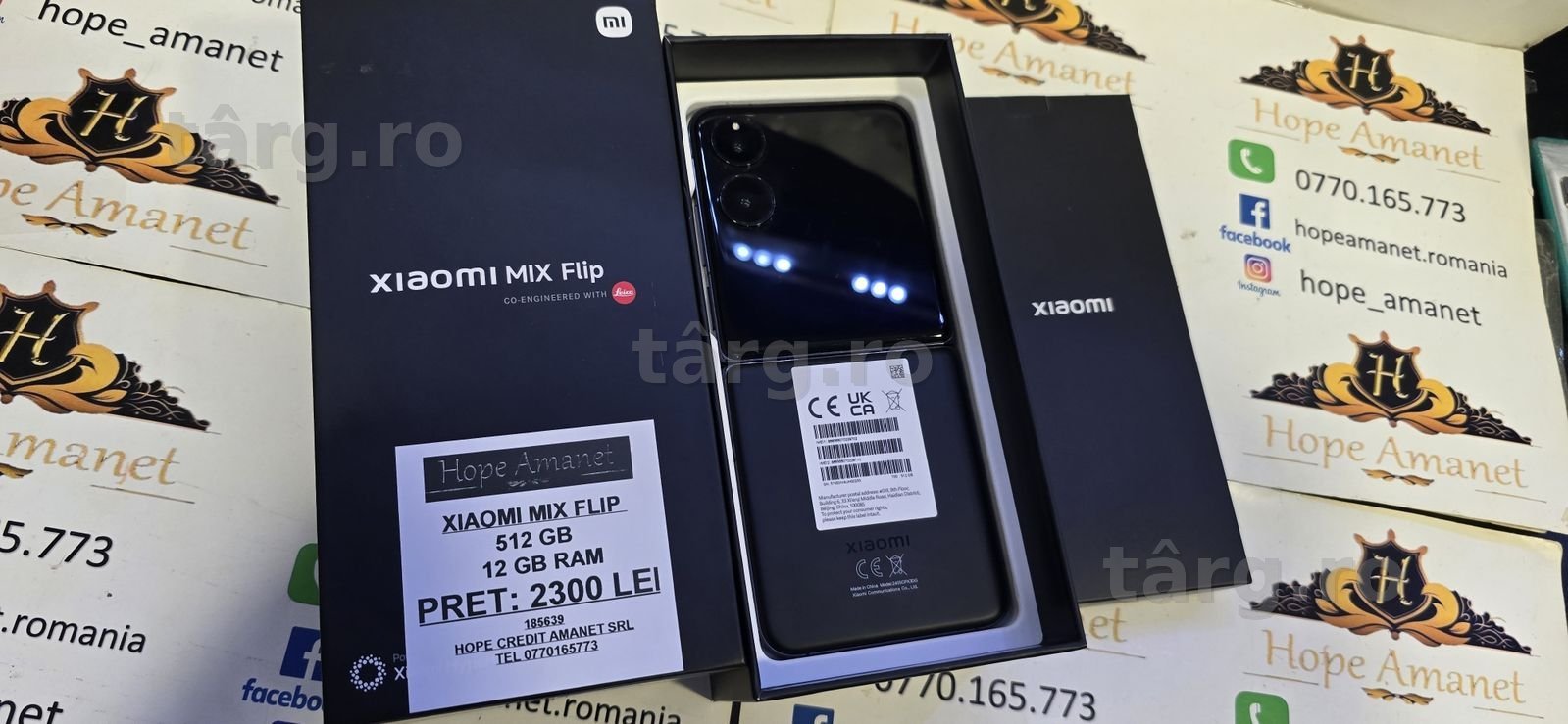 Hope Amanet P6 Xiaomi Mix Flip 2