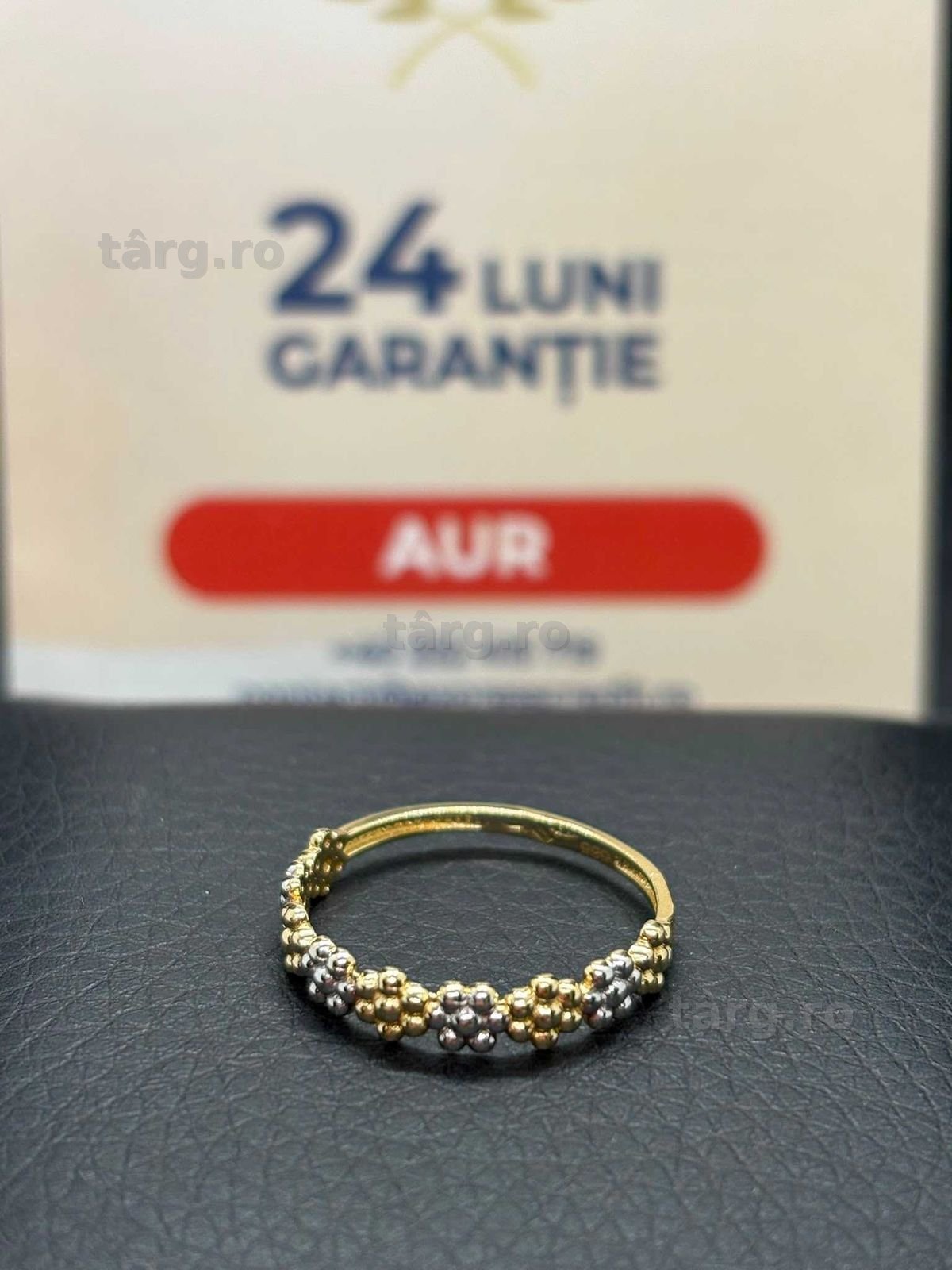 Inel aur 14k 1.43g (B.25741 AG31 Barboi) Garantie 2 ani!