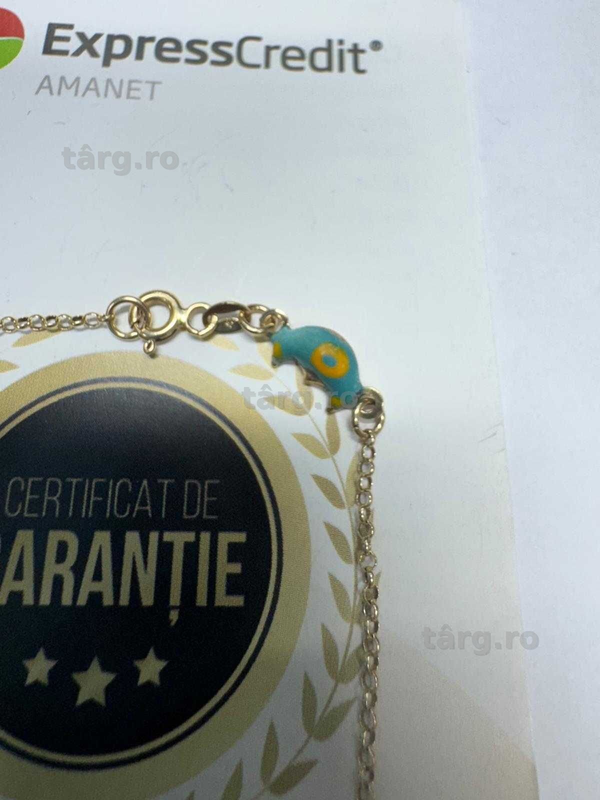 Bratara din aur 14k (68901.2/ 10 Pacurari 1) garantie 2 ani! 4