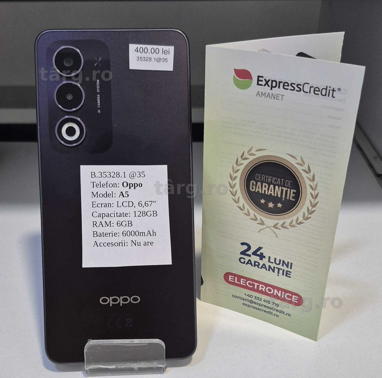 Telefon Oppo A5 (AG32 B35328.1-ag35) 2 ANI GARANTIE! 2