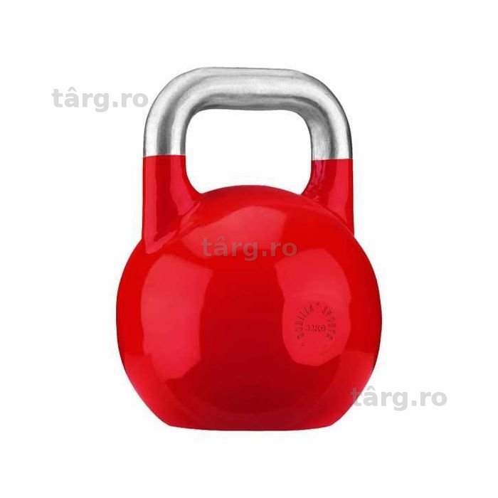 Kettlebell de Competiție - 32 KG, Rosu