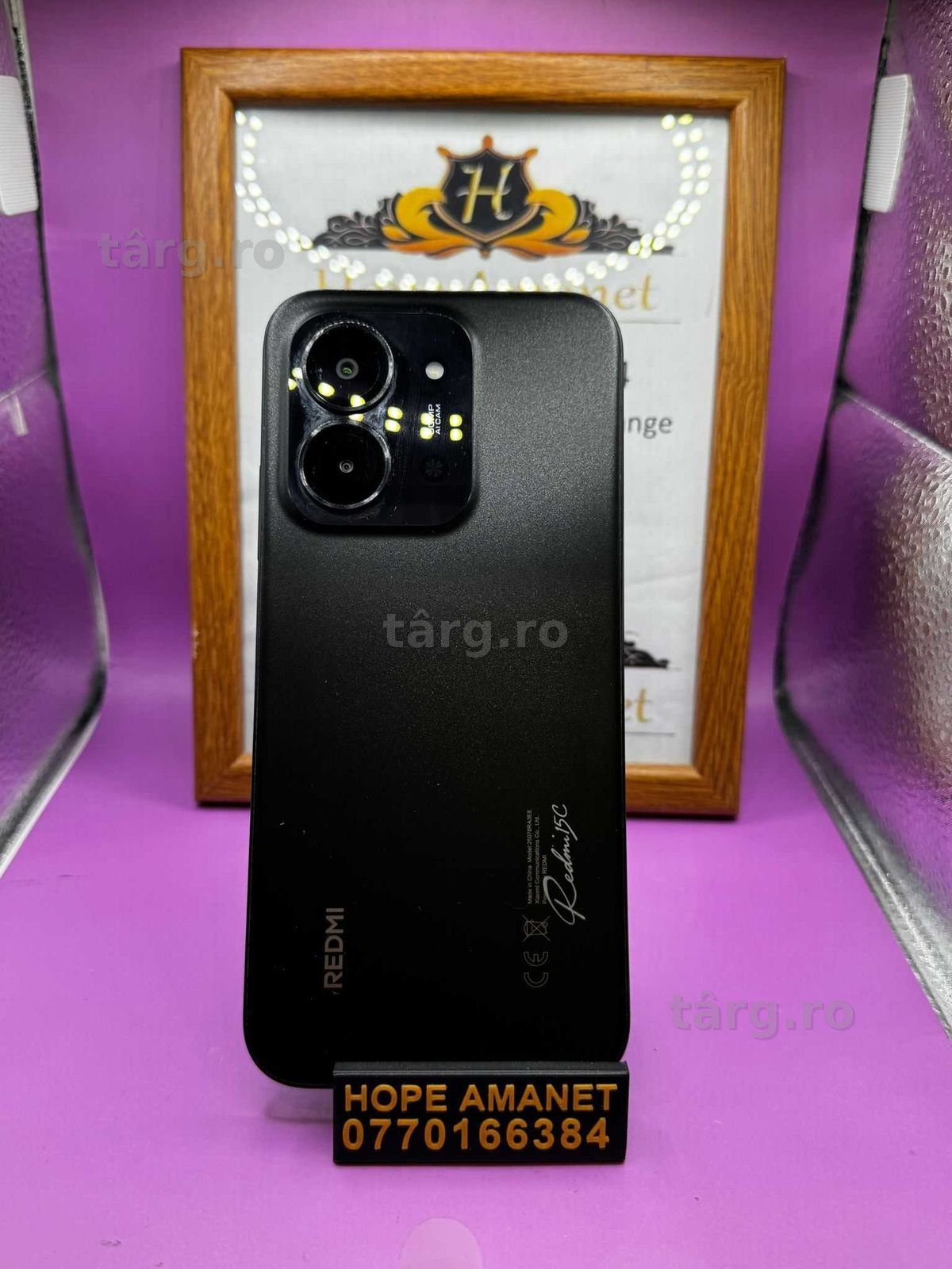 Hope Amanet P2- REDMI 15C  128 GB / 4GB RAM 4