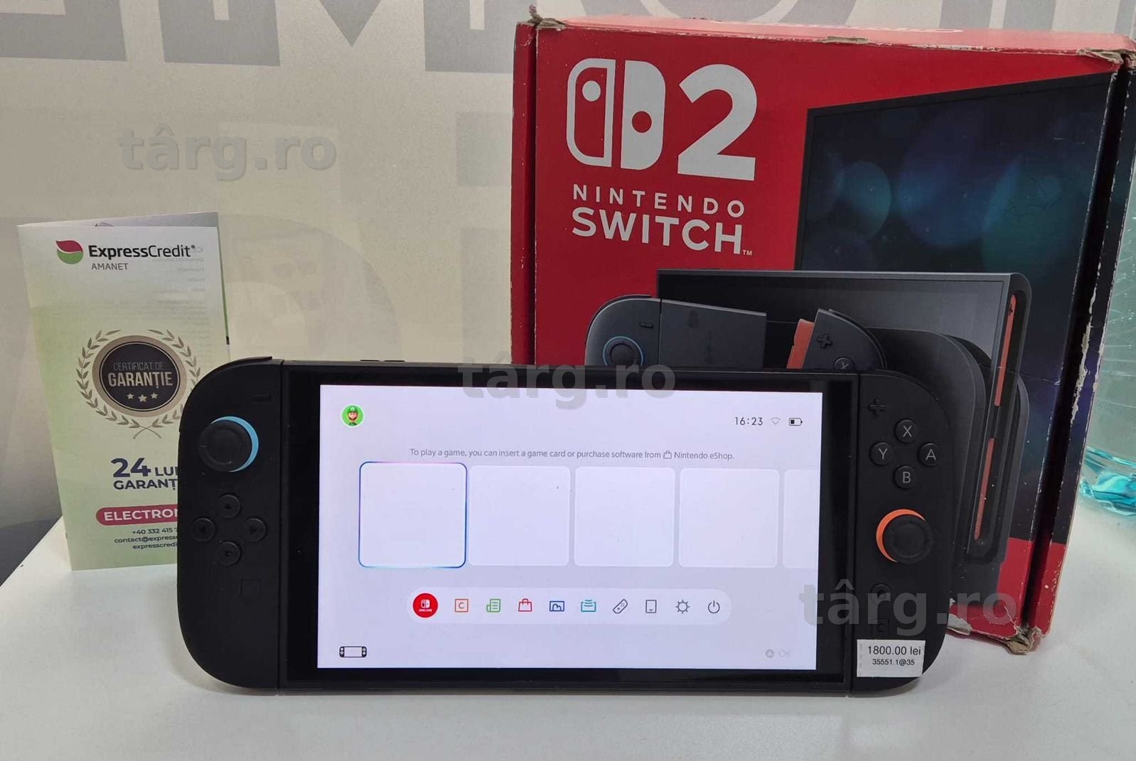 (AG46) Consola Nitendo Switch 2 B.35551 Garantie 2 ani