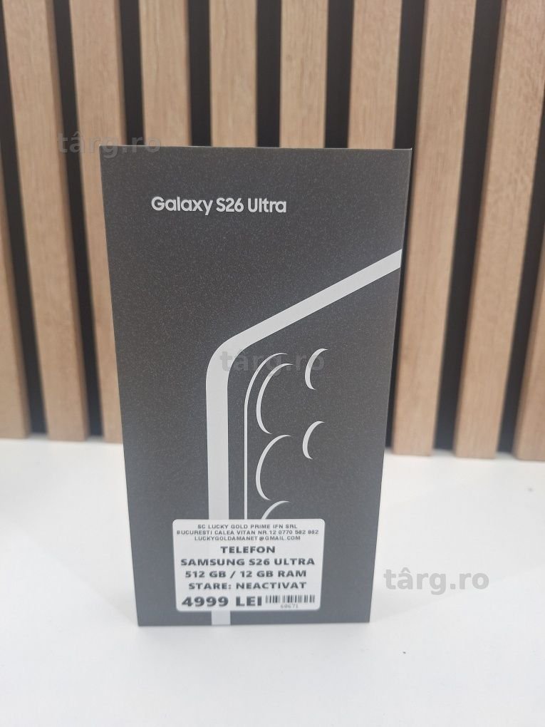 Samsung S26 Ultra Nou 512Gb 12Gb Garantie/Factura #60671