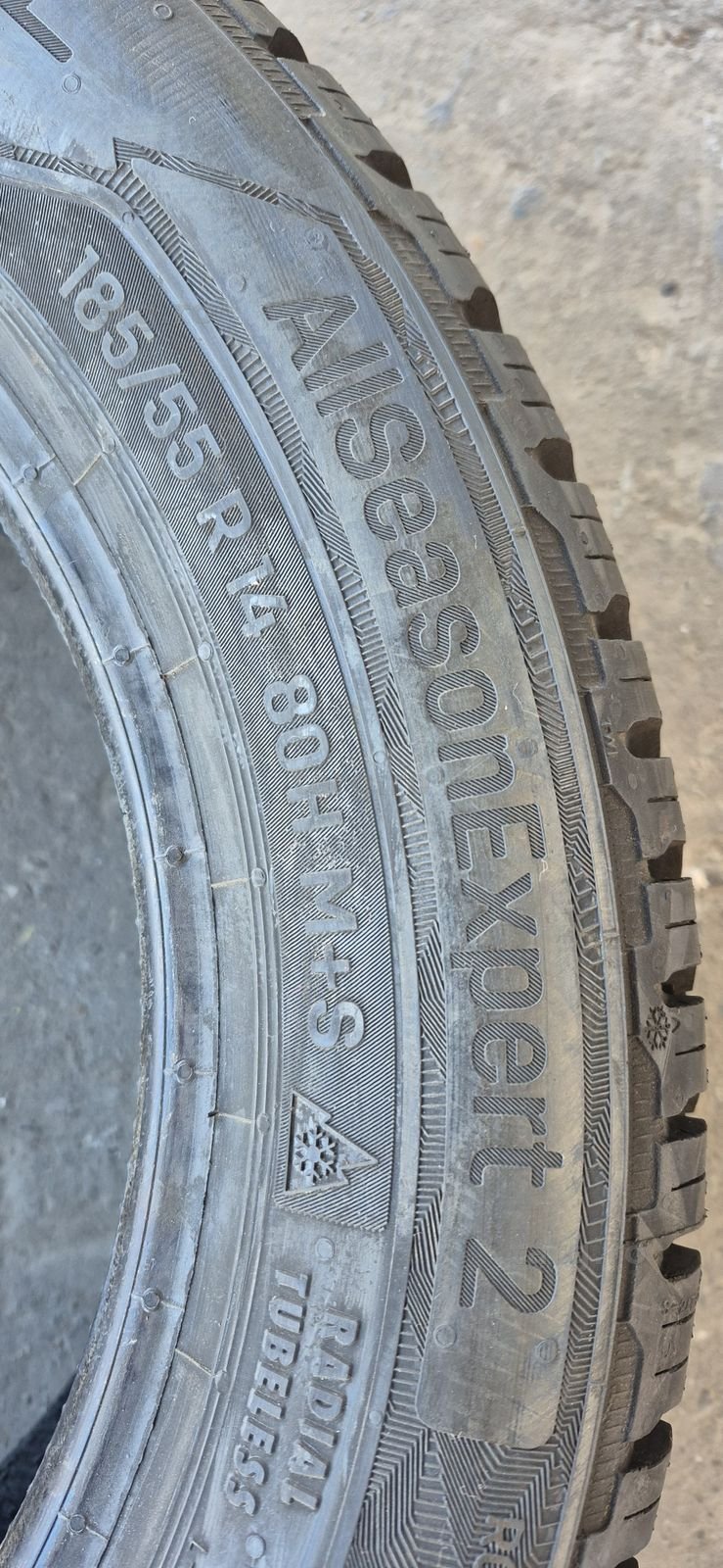 4 anvelope noi All season Uniroyal 185/55/14,dot 2021.Pret/bucata 5