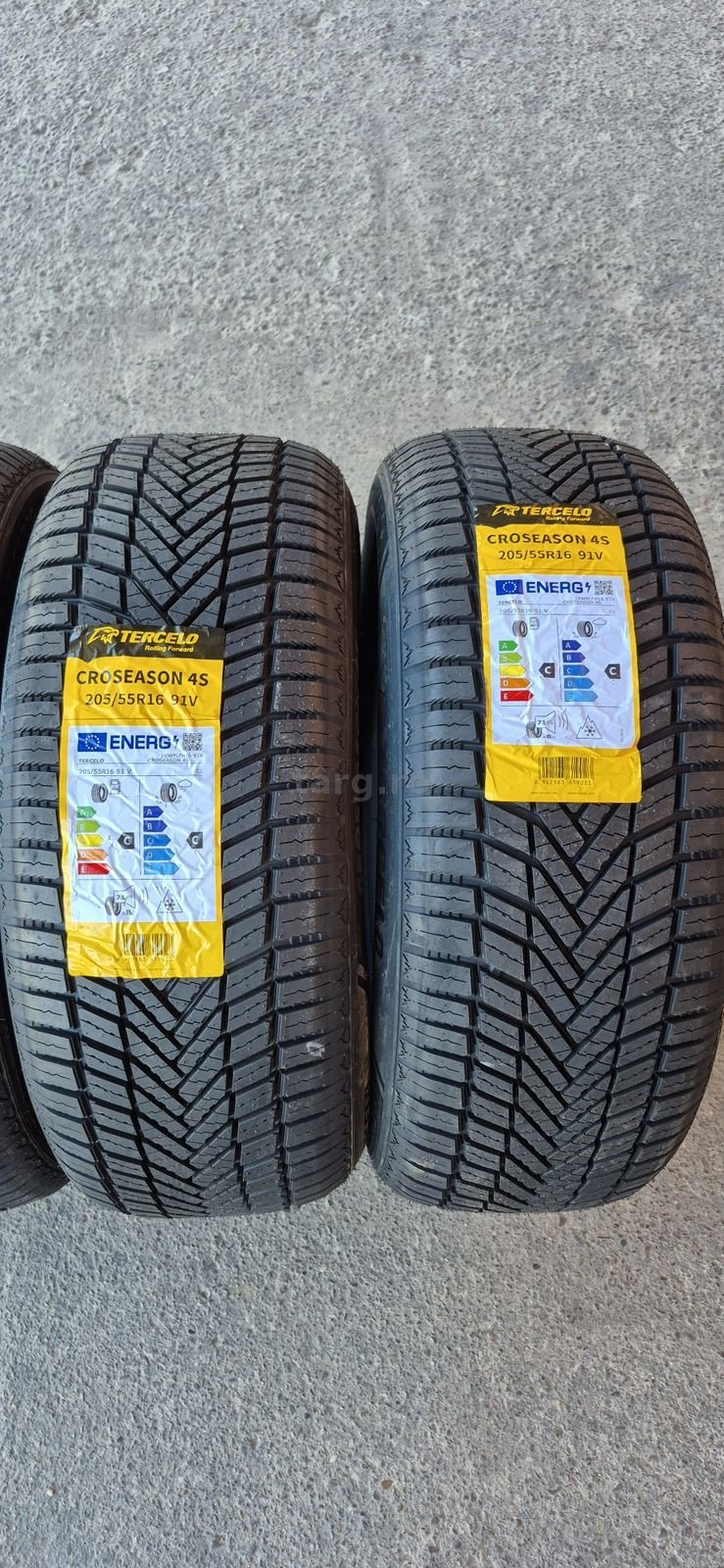 4 anvelope M+S noi Tercelo 205/55/16,dot 2025.Pretul este pe bucata. 2