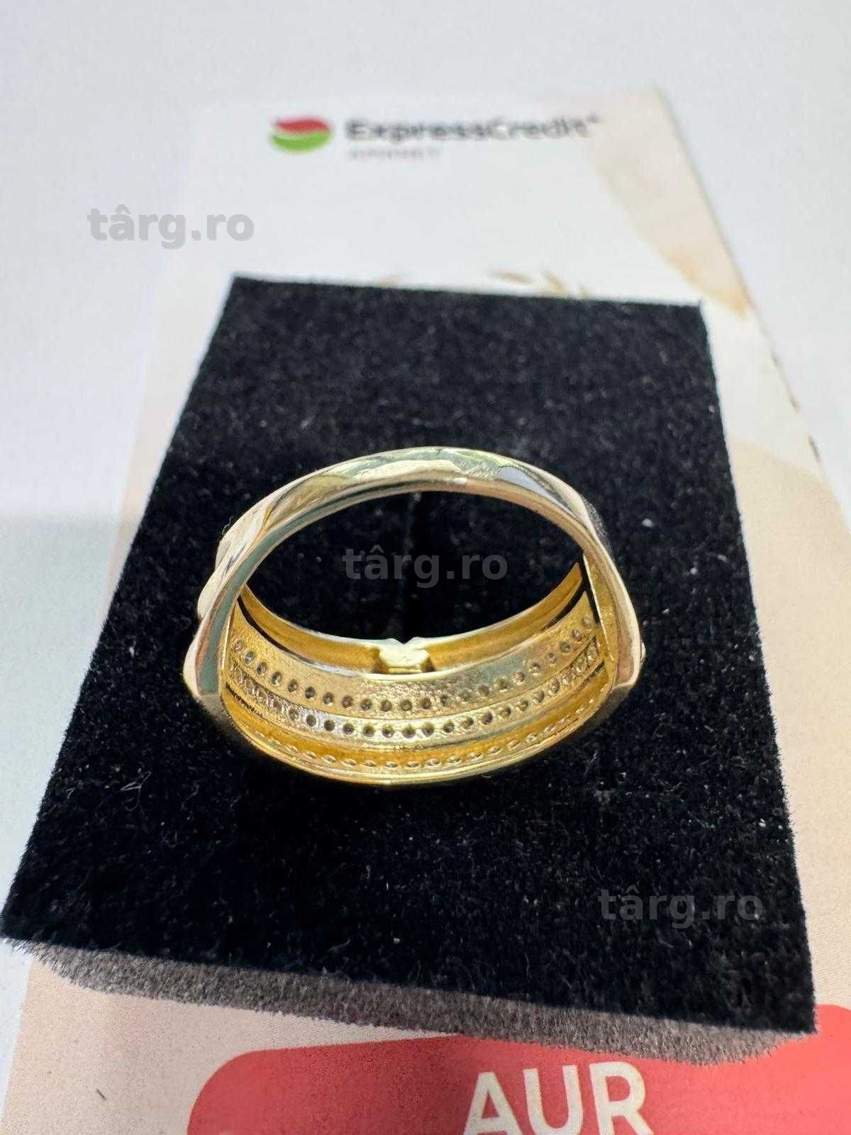 Inel din aur 14k (70240.1/ 10 Pacurari 1) garantie 2 ani! 6