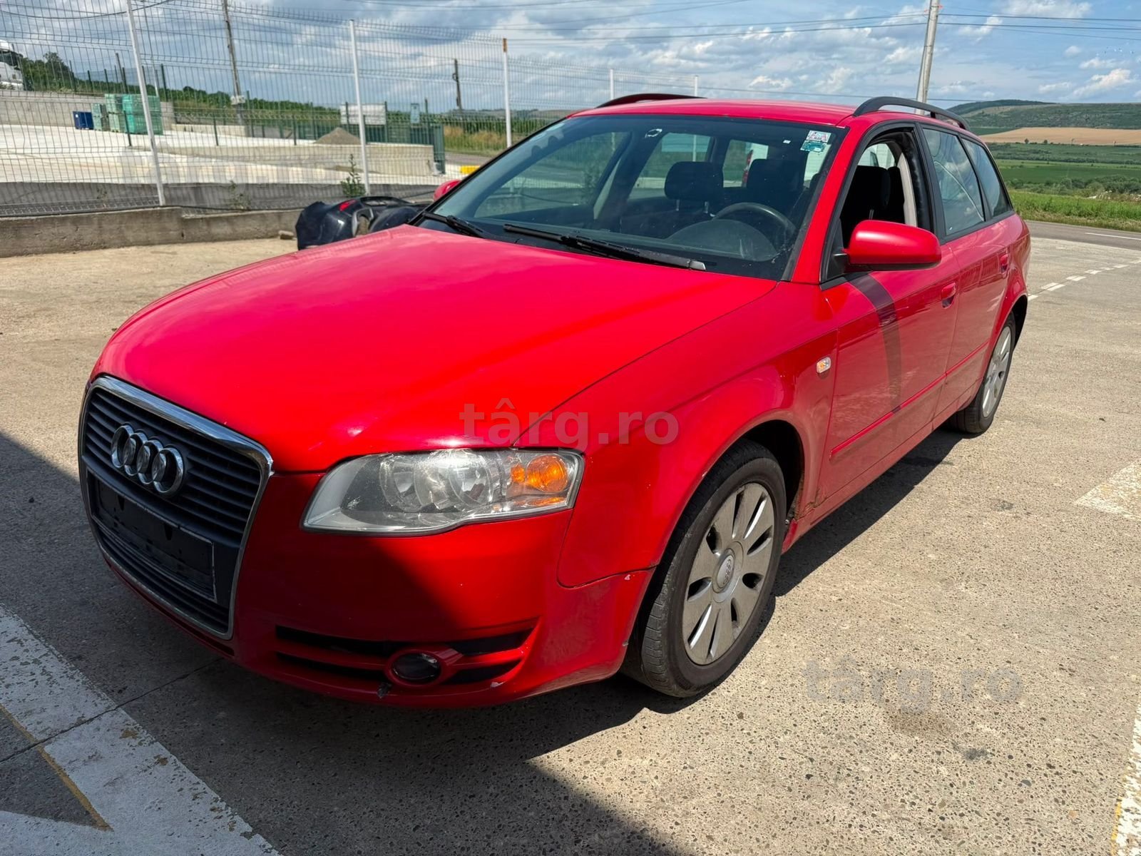 Dezmembrez Audi a4 b7 rosu break 2005 2.0 tdi blb cutie automata GYJ volan stanga