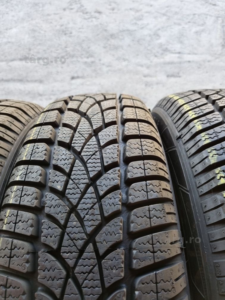 4 anvelope iarna ca si noi DUNLOP runflat 175/60/16 DOT 2019 PRET PER 2
