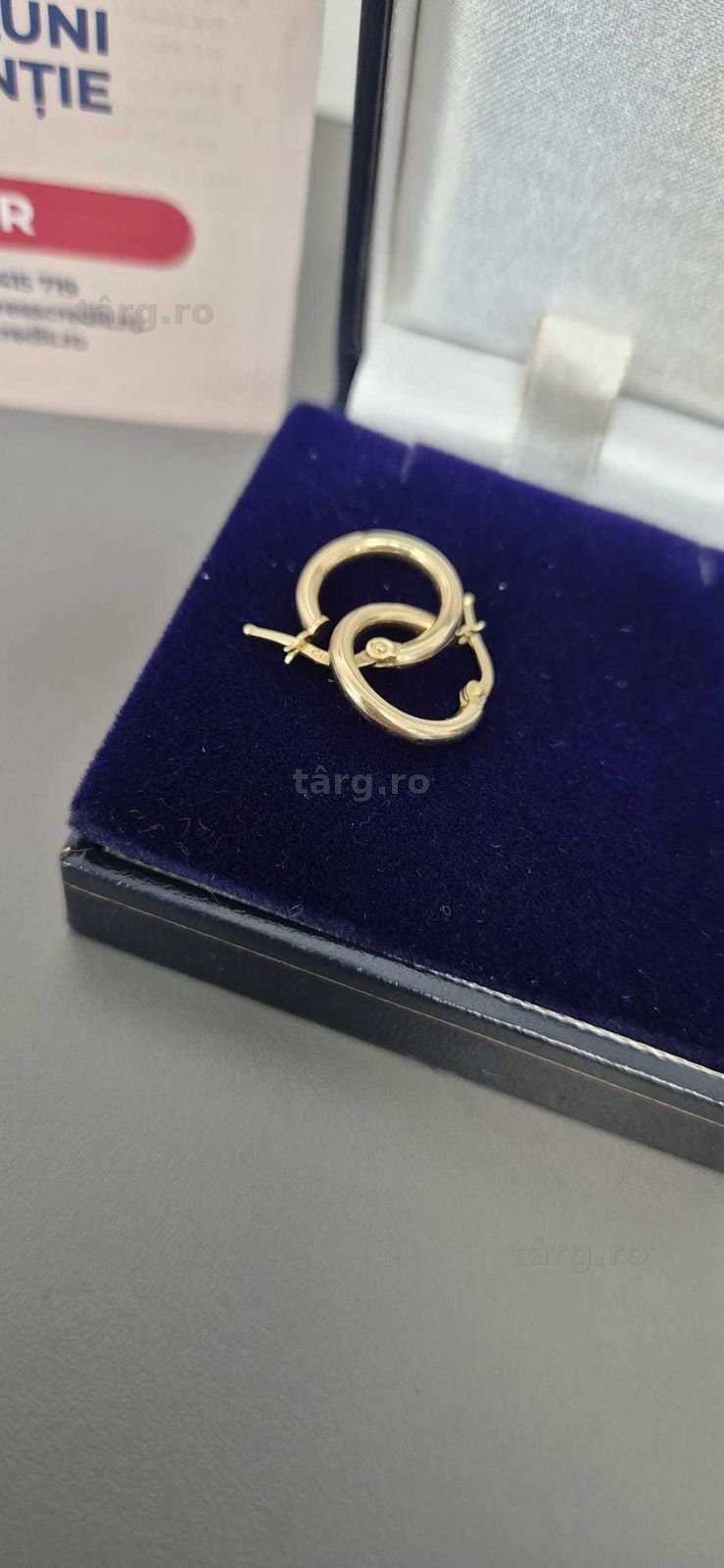 (AG46) Cercei aur 14K B.4603.1 3