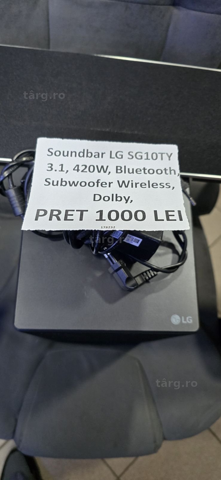 Hope Amanet P6 Soundbar LG SG10TY 420W 3