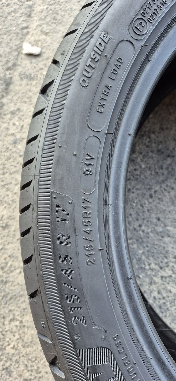 4anvelope vara ca noi Michelin 215/45/17,dot 2021.Pret/bucata. 6