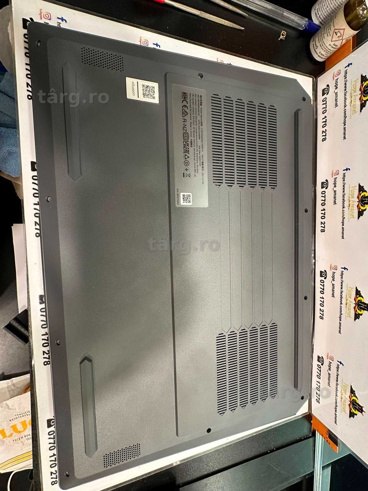 Hope Amanet P13 / Laptop Lenovo LOQ I7-3650HX 6