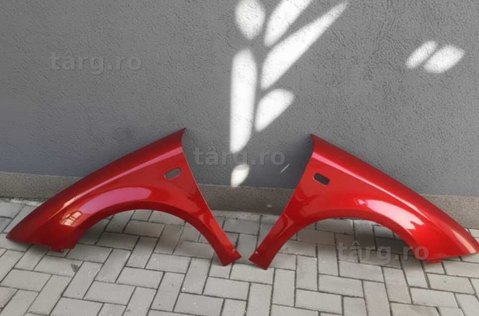 Aripa Fata Dreapta & Stanga Seat Leon 2005-2008 Vopsita Rosu