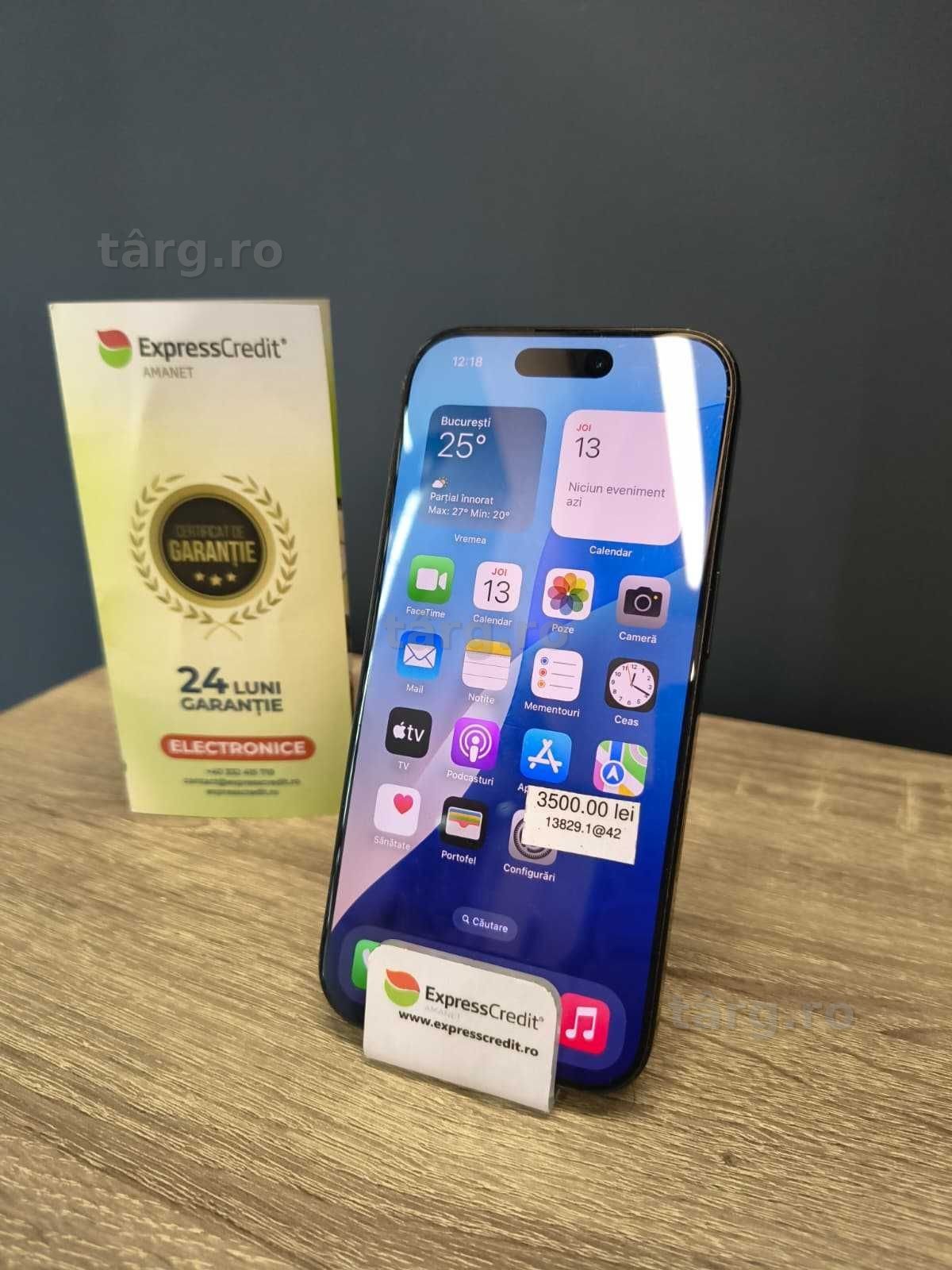 (AG51) Apple iPhone 16 Pro 128GB b13829 - Garantie 2 ani! 2