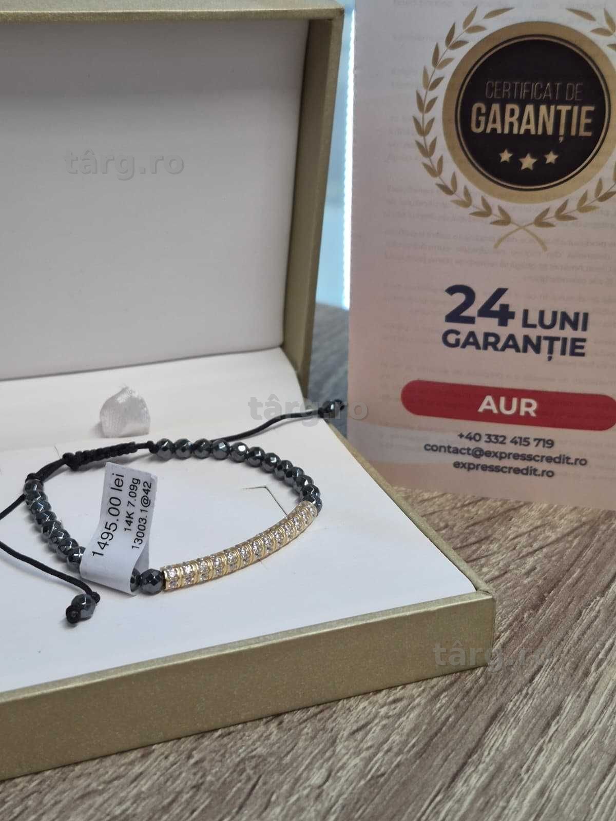 (AG42) Bratara aur 14k 7.09g b13003 - Garantie 2 ani!