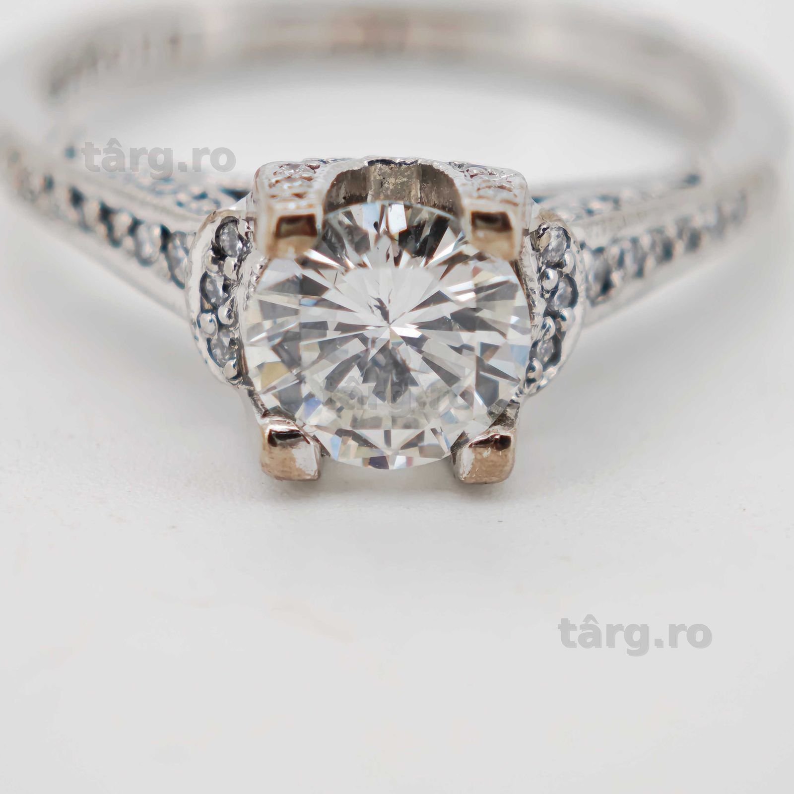 Inel 18k Tacori diamante naturale 1.07ct