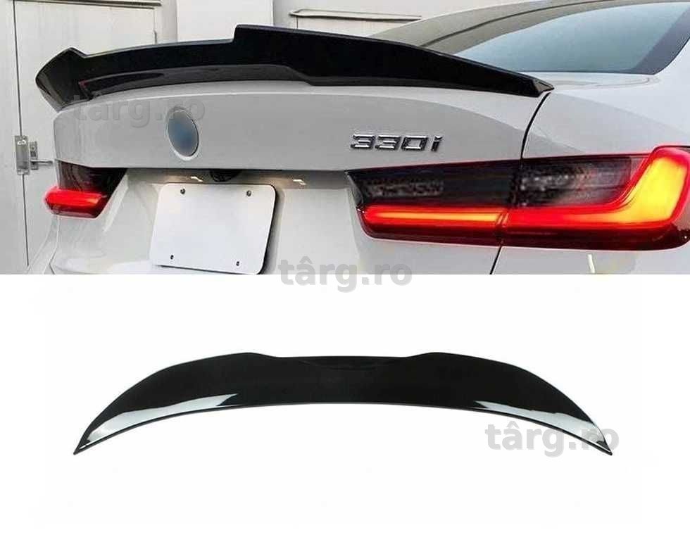 Eleron Lip Codita Portbagaj BMW Seria 3 G20 High Kick PSM, Negru Lucio