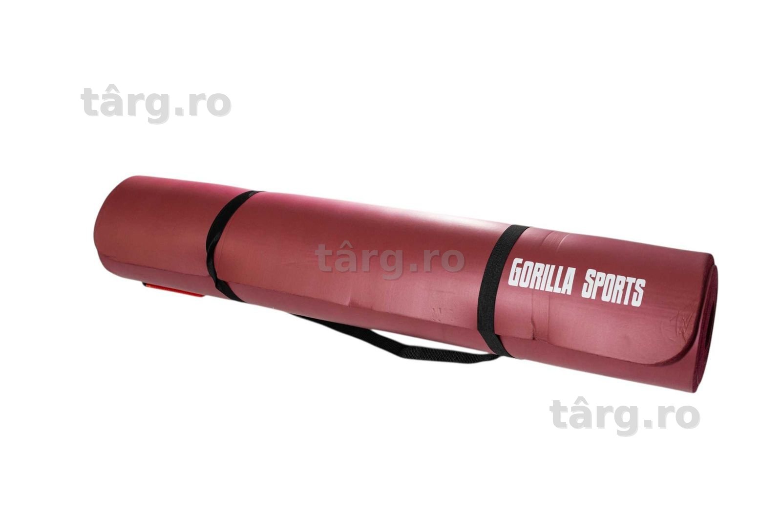 *Saltea Yoga 190cm x 100cm x 15mm grosime, rosu