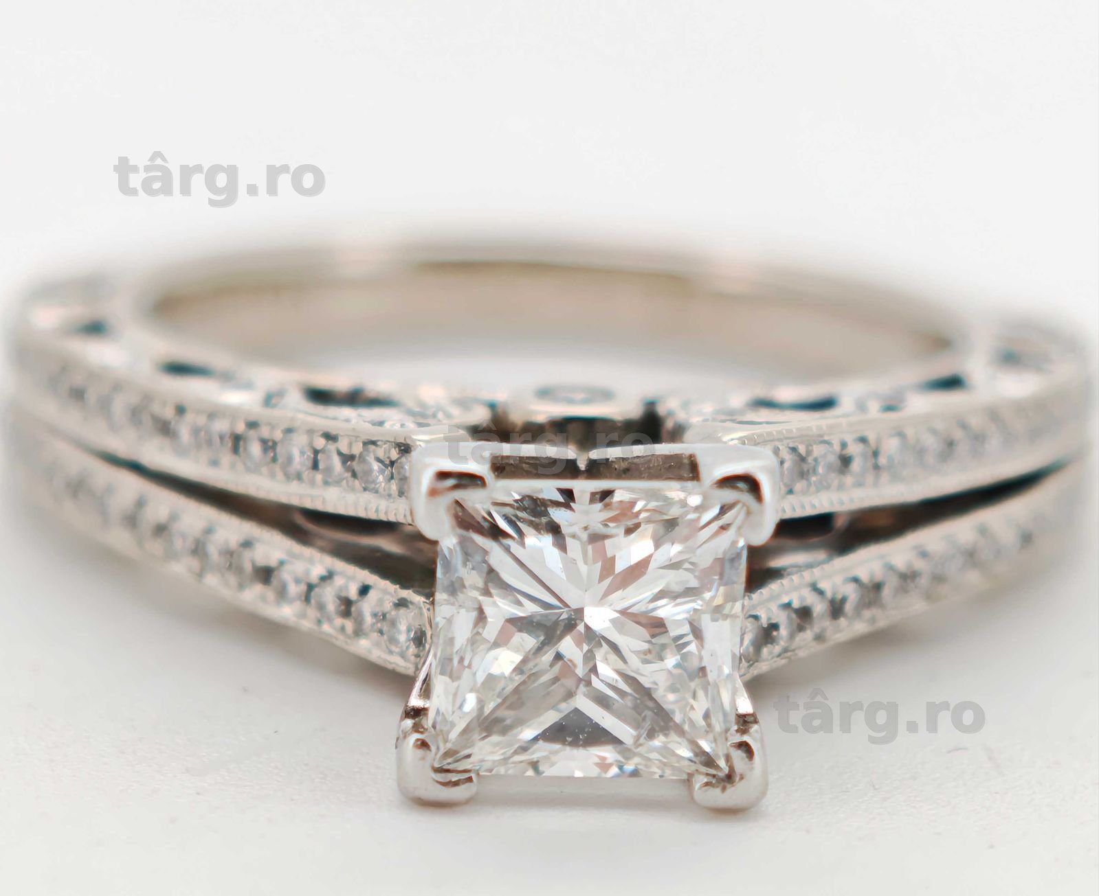 Inel 14k diamante naturale Scott Kay 1,51ct