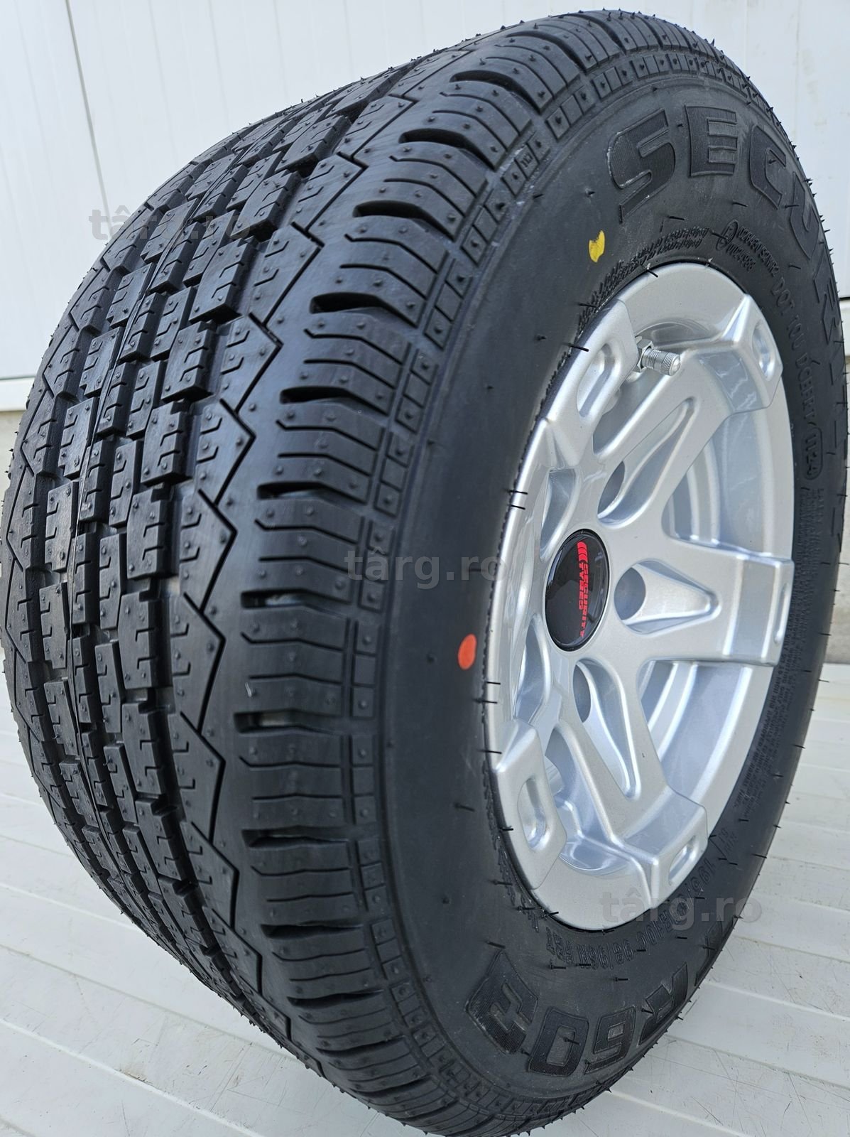 Roata completa 195/55 R10C, Anvelopa Security pe Janta aliaj ET-4 5