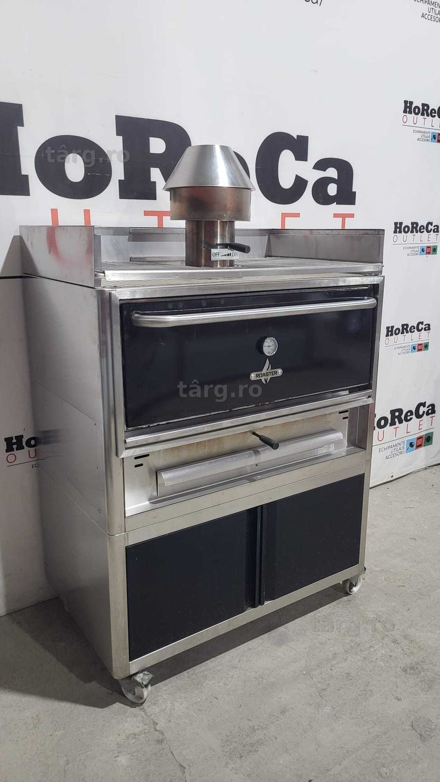 Josper / Roaster 96-Cuptor carbune profesional;Cuptor pe carbuni fonta