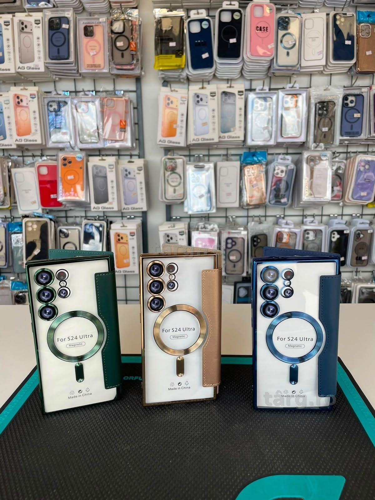 Husa tip carte cu magsafe pentru Samsung S24 Ultra
