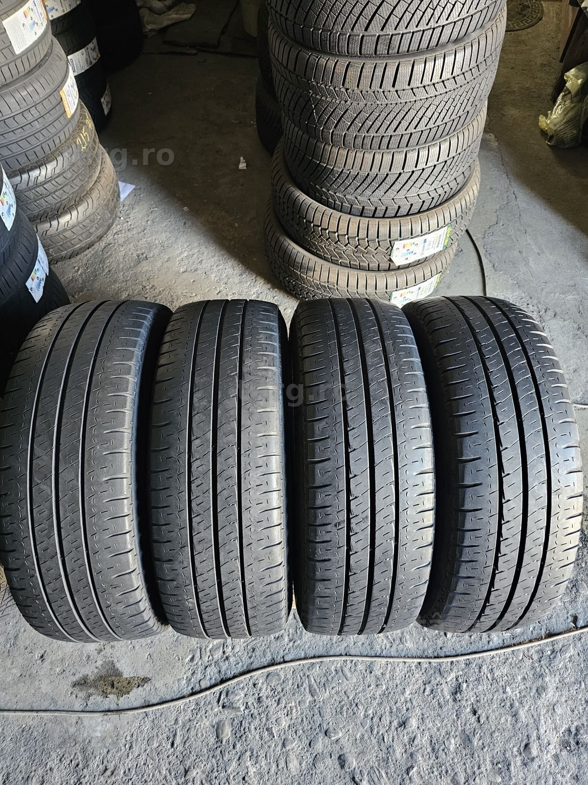 4 anvelope vara 225 65 16C Michelin Agilis  7.1mm