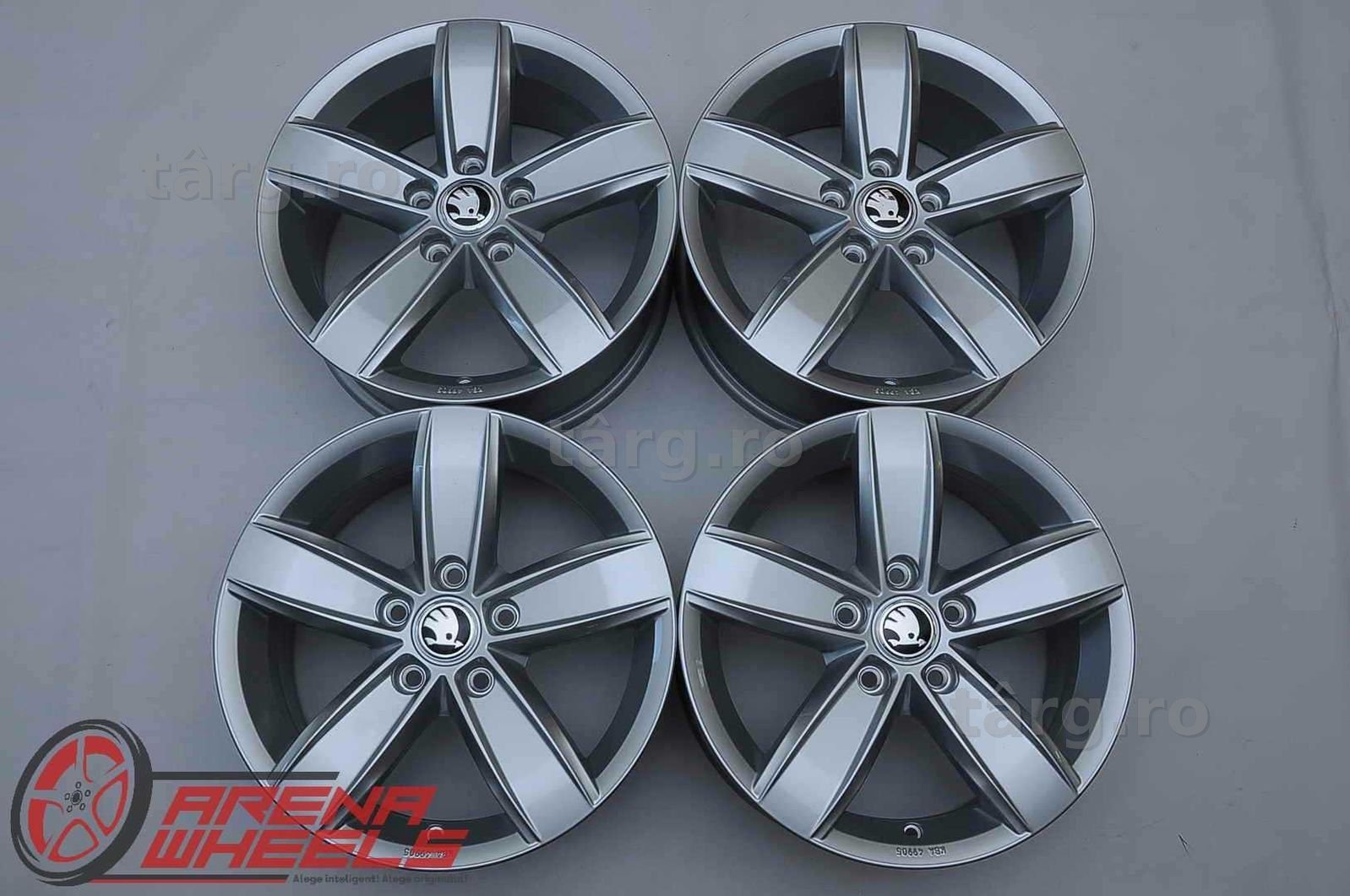 Jante Noi 16 inch Originale Skoda Octavia 2 3 4 Superb 2 3 Karoq Yeti R16