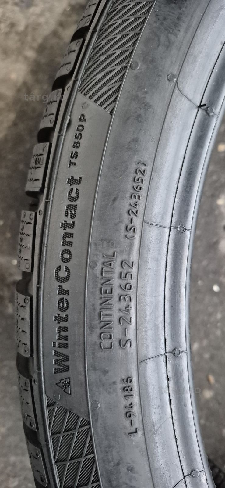 4 anvelope iarna noi Continental 235/35/19.Pretul este pe bucata. 6