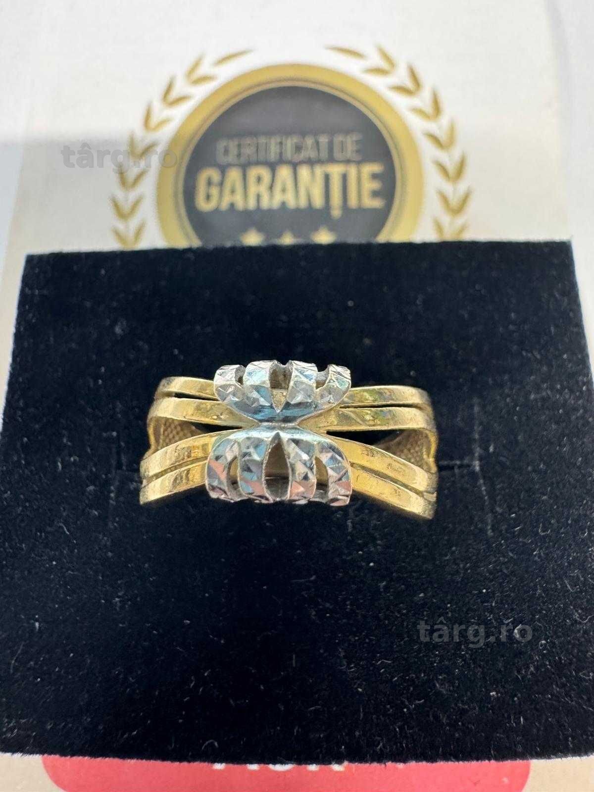 Inel din aur 14k (69242.2/ 10 Pacurari 1) Garantie 2 ani! 3