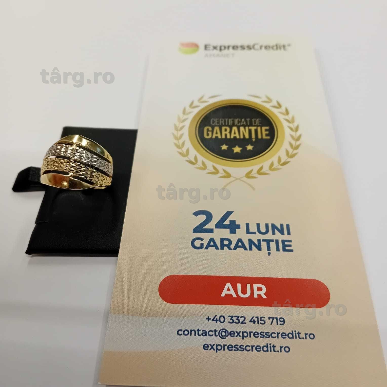 Inel aur 14k (ag49 Esplanada b.7685.1) Garantie 2 Ani