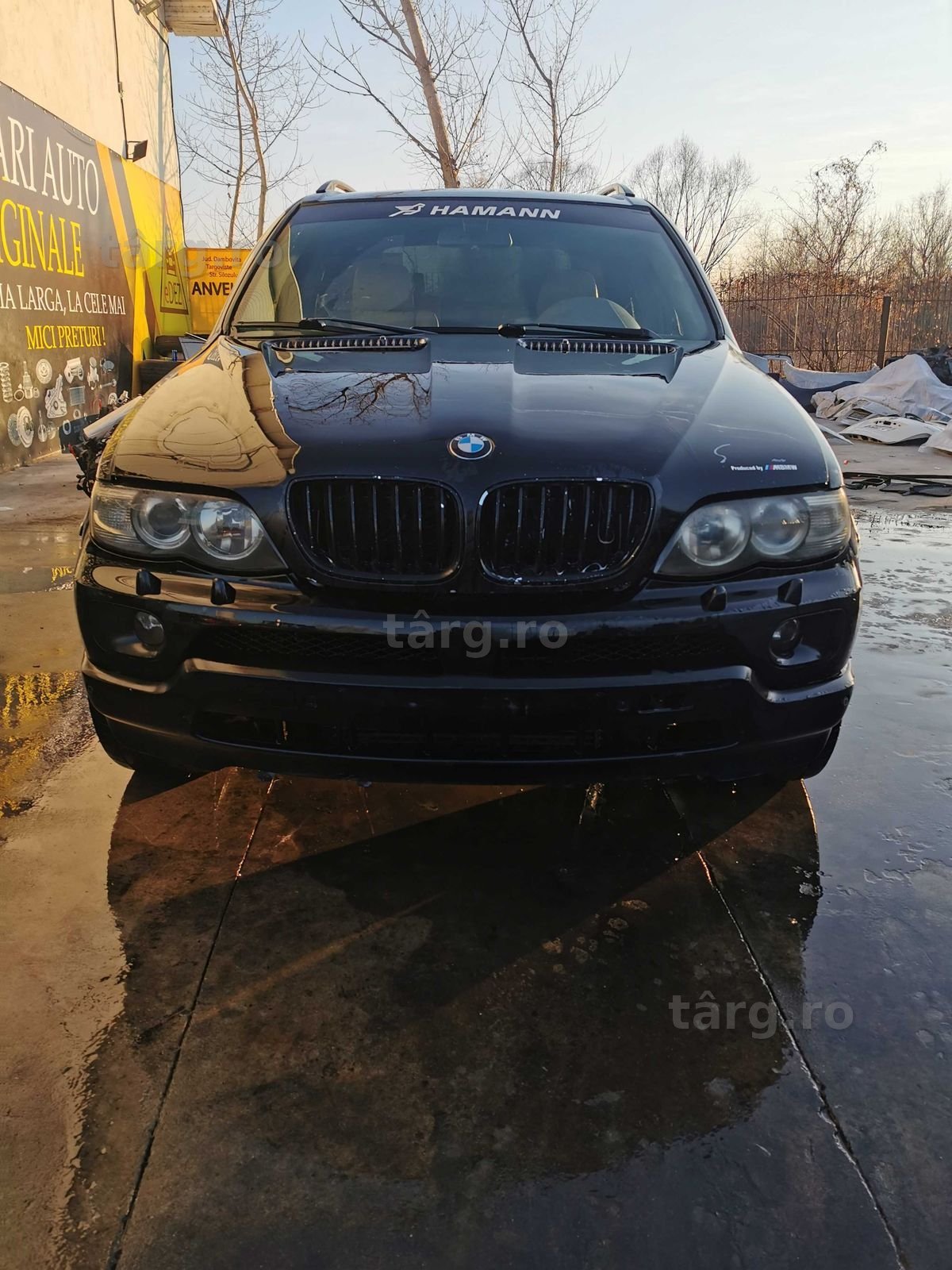 Dezmembrez bmw x5 e53 facelift/bara fata e53/capota e53/far e53/motor/