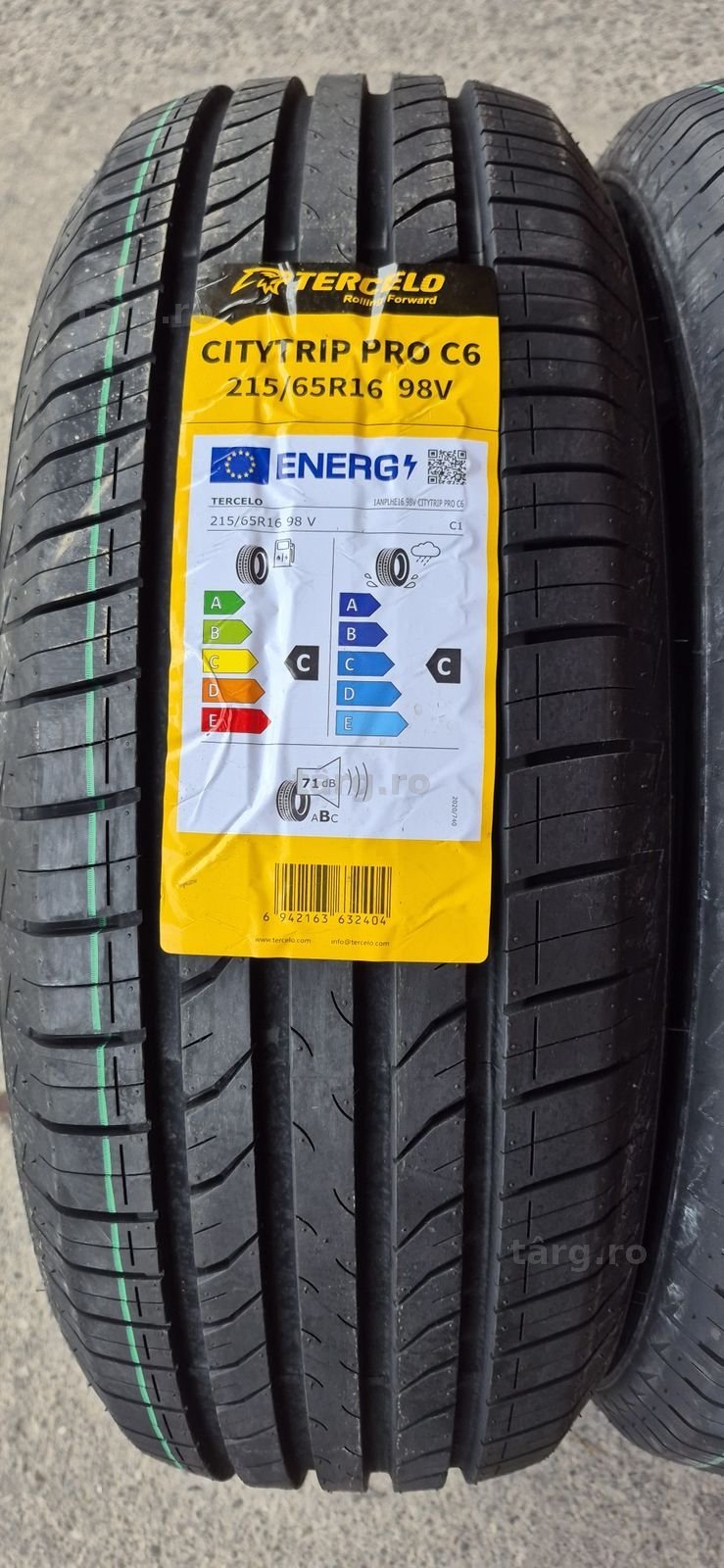 4 anvelope vara noi Tercelo 215/65/16,dot 2025.Pretul este pe bucata. 3