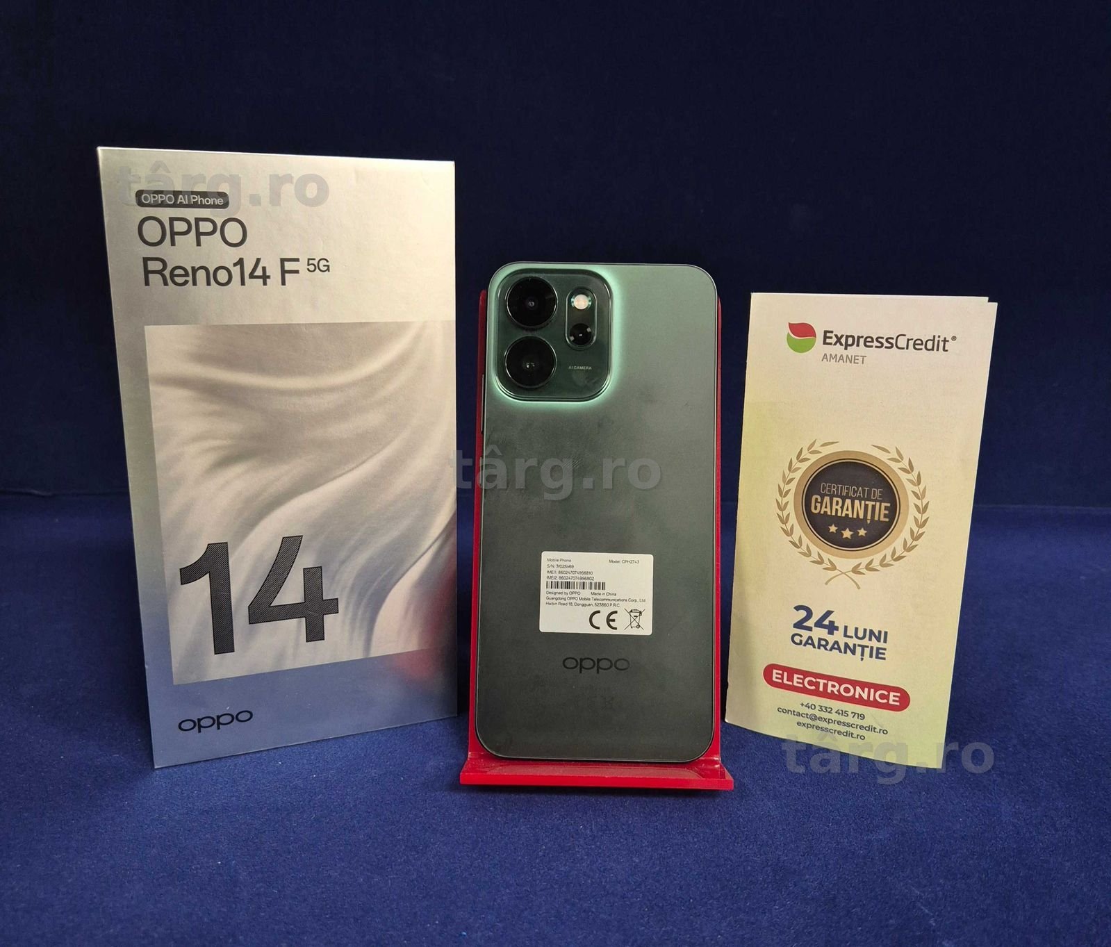 Oppo Reno 14F 5G ( B33717.1 / Ag20 Dancu )