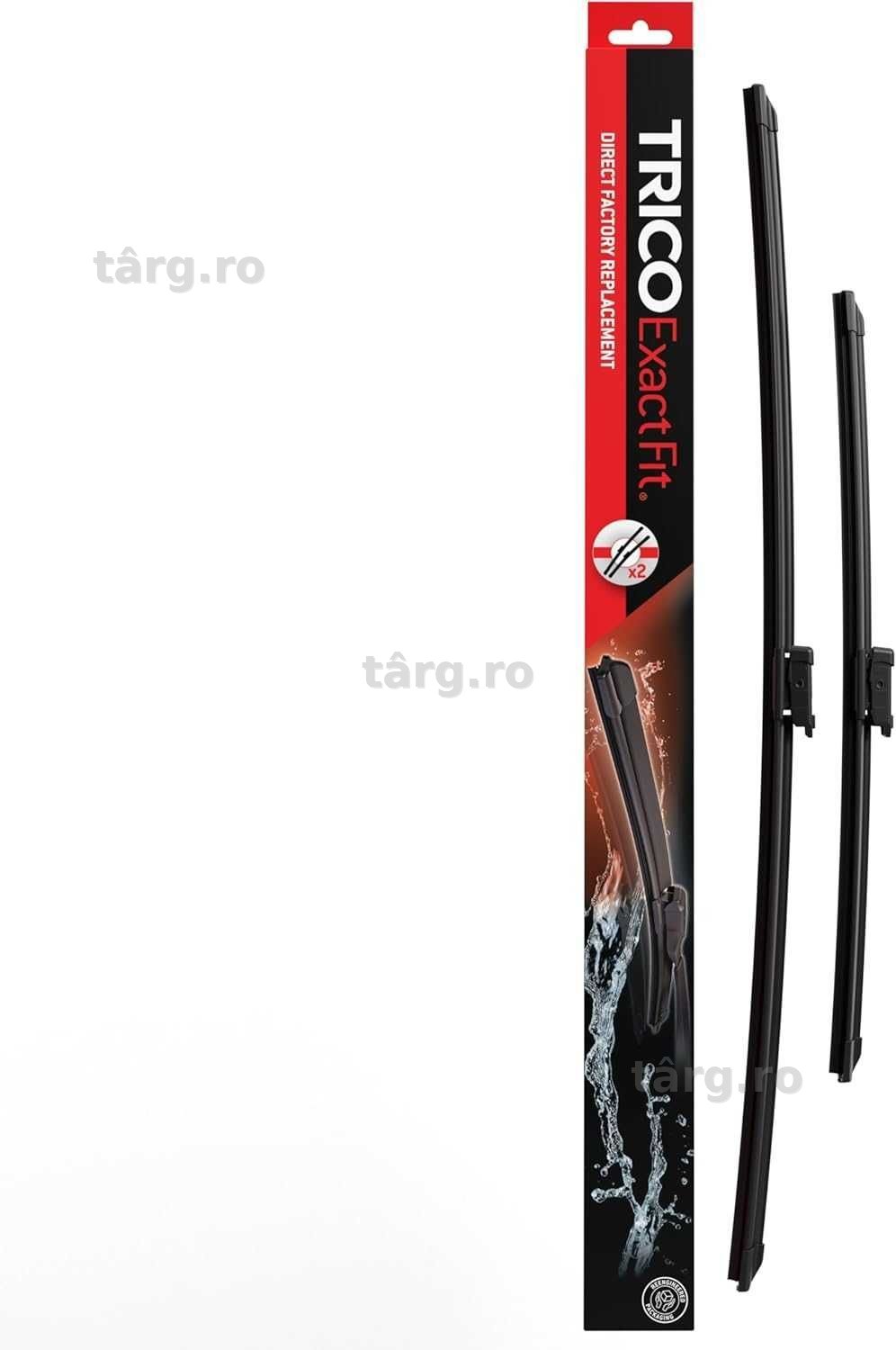 Ștergătoare de parbriz Rico, potrivire exactă - Lungime: 700 + 450 mm | Set pentru parbriz