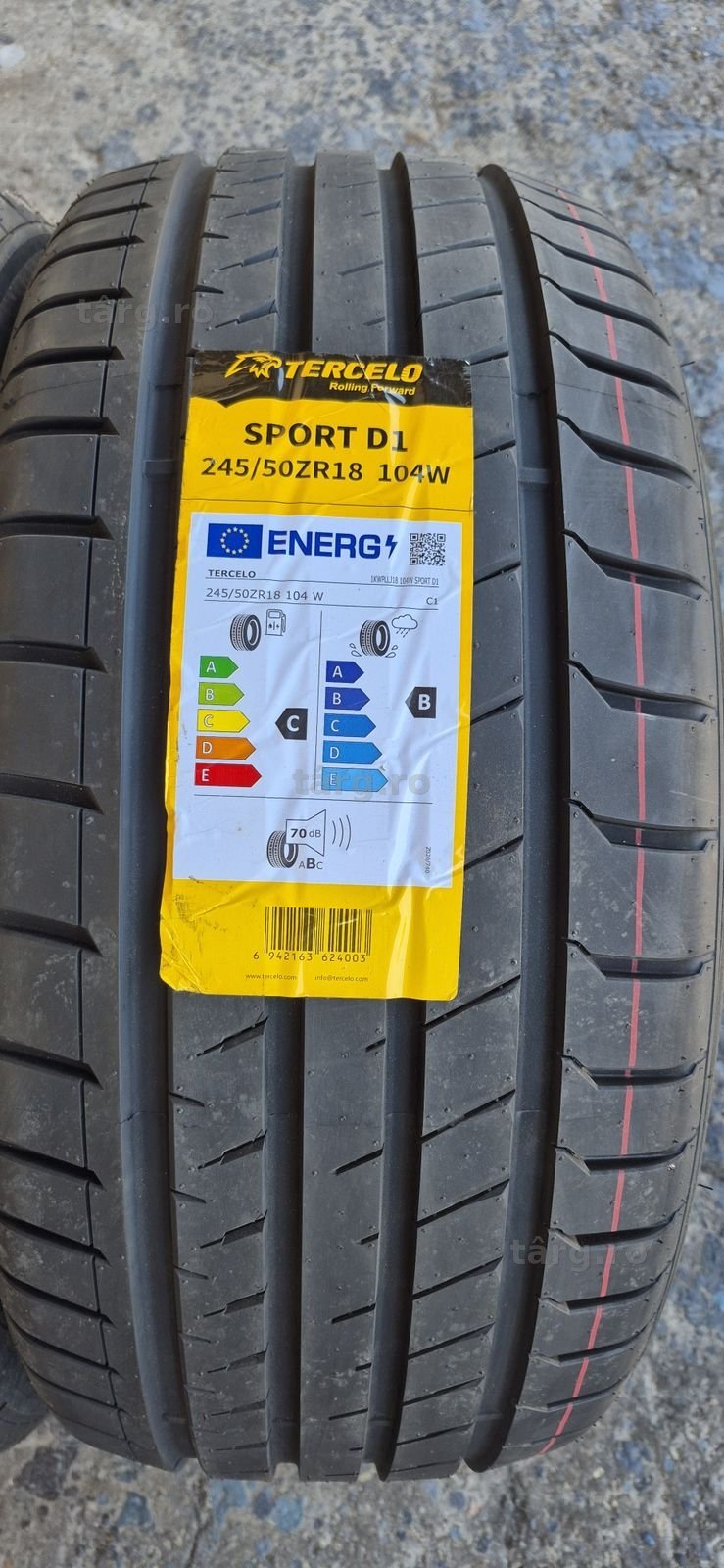 4 anvelope vara noi Tercelo 245/50/18,dot 2025.Pretul este pe bucata. 3