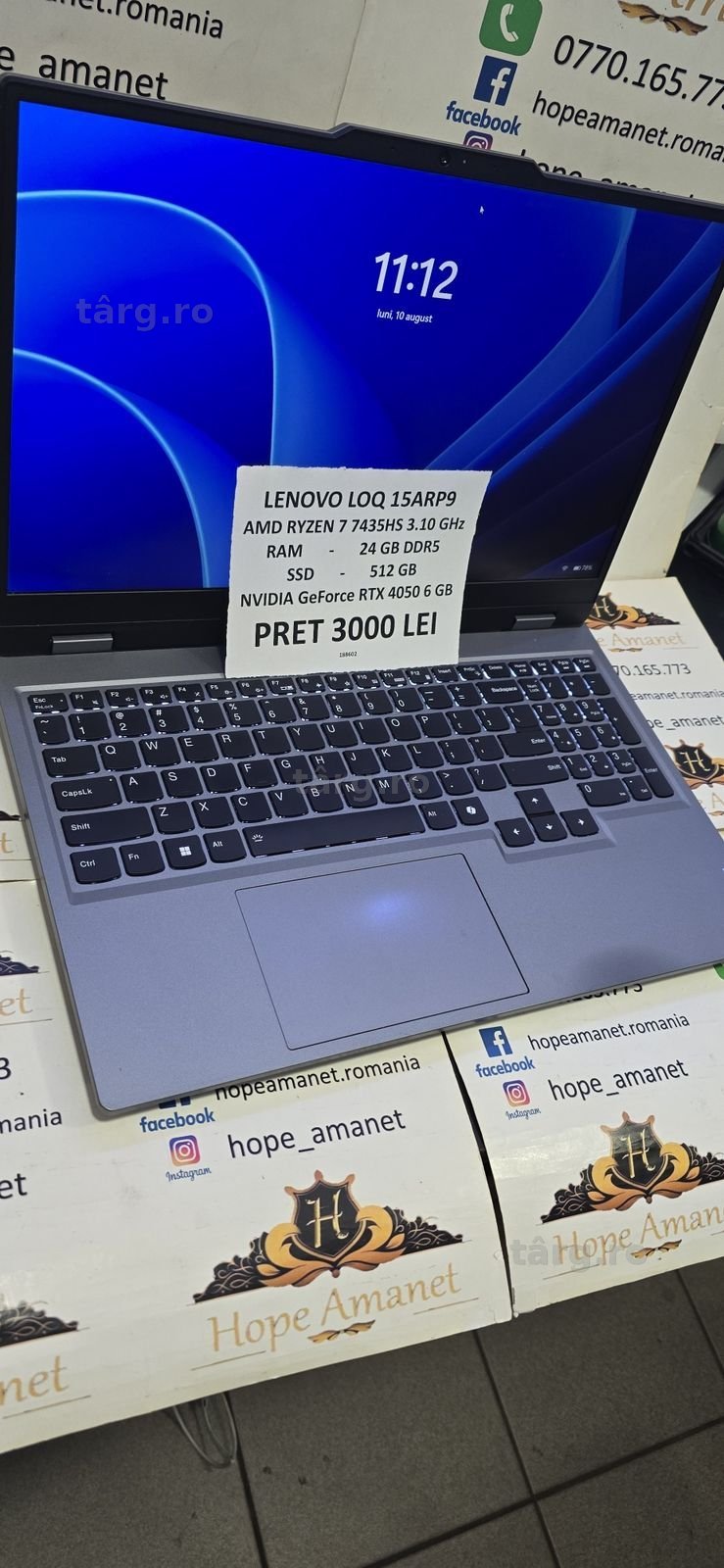 Hope Amanet P6 Laptop Lenovo LOQ #188602