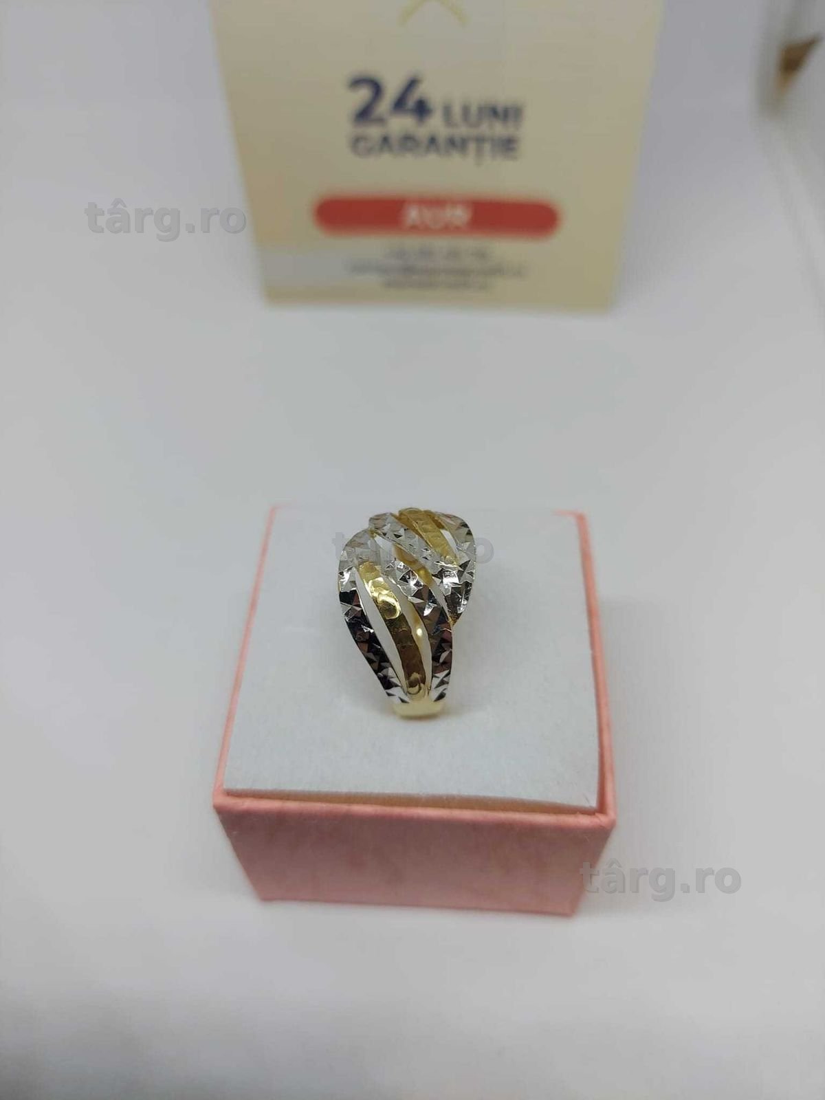 Inel aur 14k 3.89gr [35021.2/30 Pacurari 2] Garantie 2 ani! 3