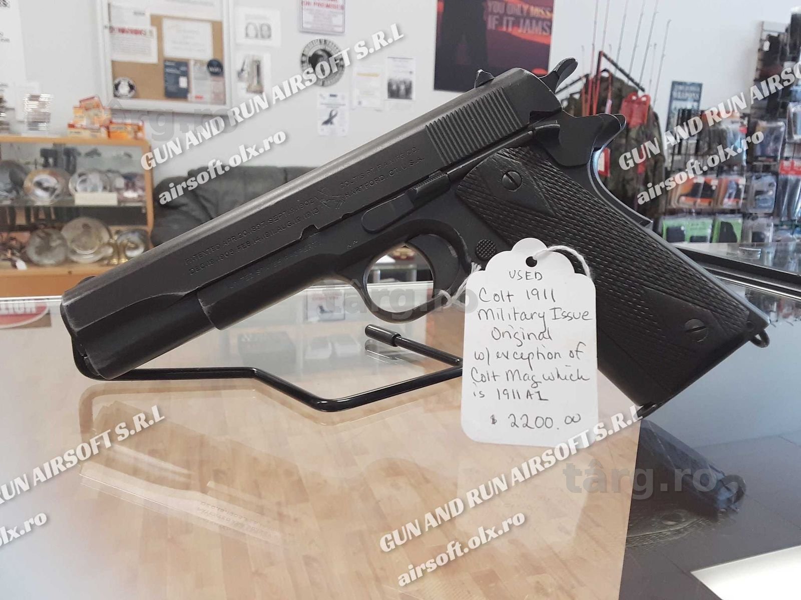 Pistol Cu Aer Comprimat Manual!! [MODIFICAT] ~ Pentru Tir Sportiv ~