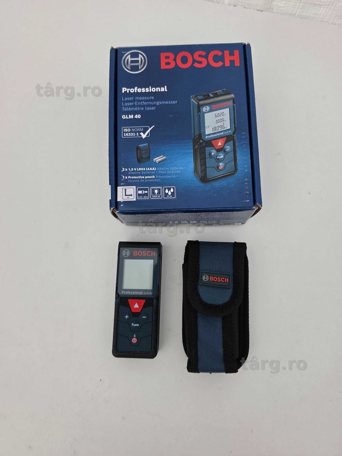 Telemetru laser BOSCH GLM 40