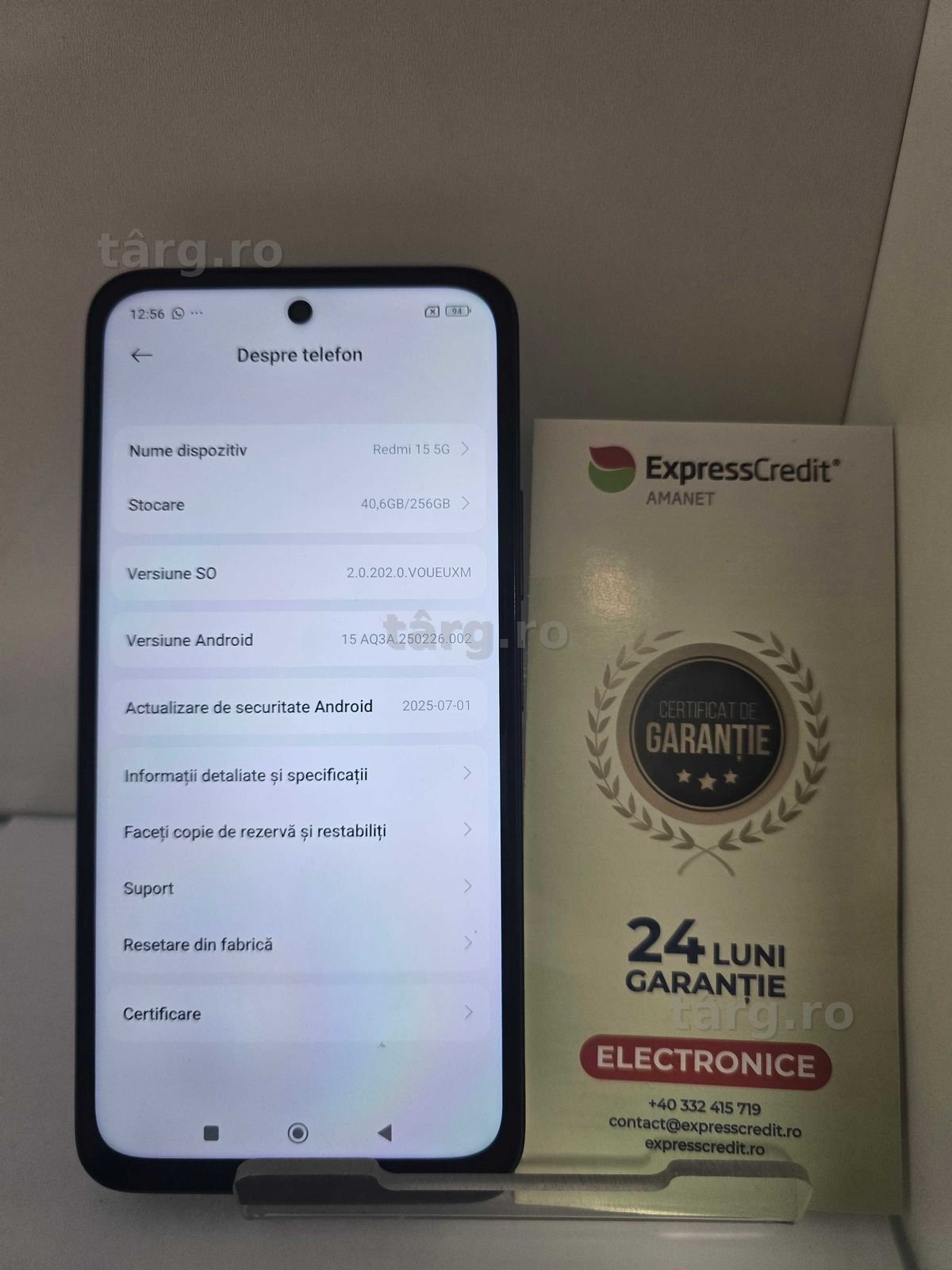 Telefon Xiaomi Redmi 15c (Ag 29 Siraj ) B 35068 / Garantie 2 Ani !! 2