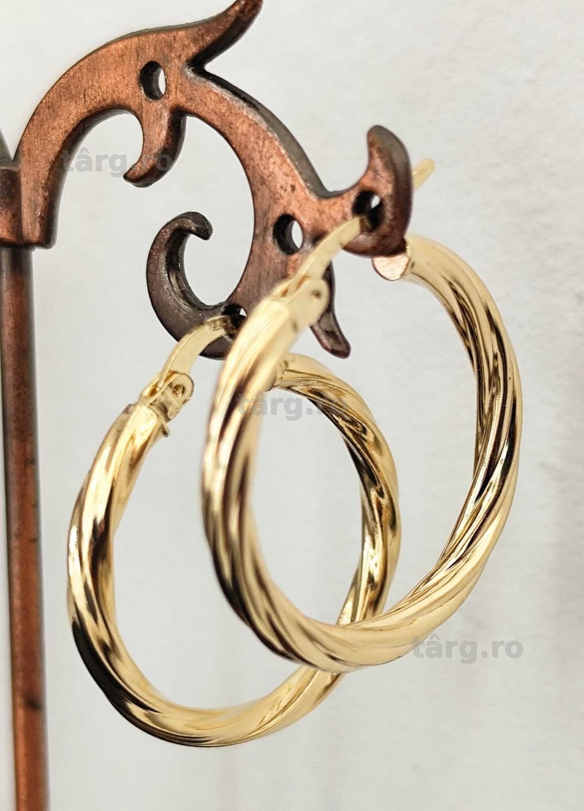 Cercei aur 14K 3.74 gr (AG35 B 35514) Garantie 2 ani !